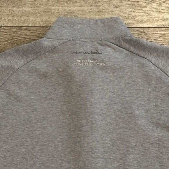 Travis Mathew MLB Arizona Diamondbacks Golf Sweater Pullover Mens Medium Grey - Picture 9 of 9